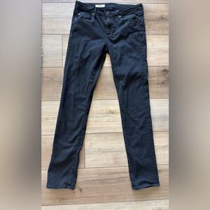 Anthropologie brand AG Adriano Goldschmied The Stella Black Skinny Straight Jean